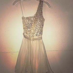 Gold Sequin dress
